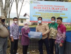 Mampu Budidaya Sistem Bioflog, Empat Karang Taruna Dapatkan Bantuan Usaha Ekonomi Produktif