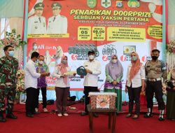 Hadiah Doorprize Vaksinasi Tapin Di Undi