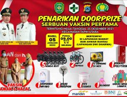 Pemkab Tapin Akan Undi Hadiah Vaksin Pada Rabu Besok