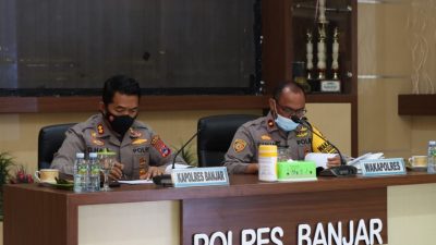 Polres Banjar Gelar Analisa dan Evaluasi GKTM