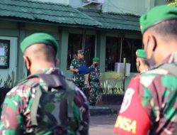 Letkol Inf Andi Sinrang Apresiasi Personil Akhiri Cuti Tepat Waktu