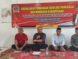 Sebarkan Pancasila, Wahyudi Ajak Mahasiswa Songsong Indonesia Emas 2045