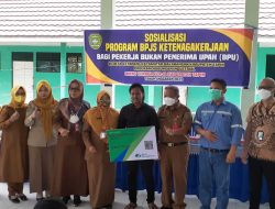 150 Warga Desa Masuk Program BPJS Ketenagakerjaan Secara Gratis