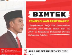 SOPD diminta Dapat Simpan Arsip Dengan Baik