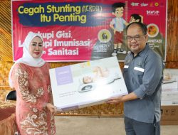 Dukung Penurunan Stunting, PT BRE Berikan Alat Bantu Stunting