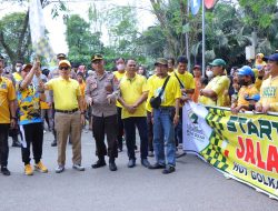 5700 Orang Ikuti Jalan Sehat HUT Partai Golkar