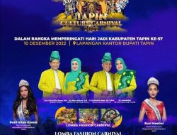 Tapin Culture Carnival 2022 Diikuti 33 Peserta