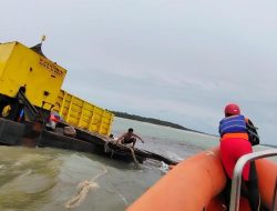 Perahu Nelayan Tenggelam Akibat Cuaca Buruk di Perairan Marabatuan Kotabaru