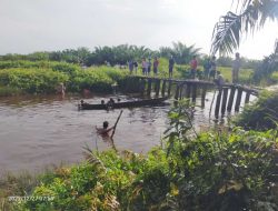 Dua Orang Tenggelam di Parit PT KIU, Satu Orang di Temukan