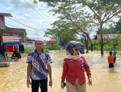 Banjir Empat Kecamatan di Kabupaten Tapin, 3.532 Jiwa Terdampak