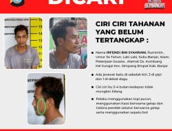 Polres Tapin Keluarkan DPO Tahanan Kabur, Pemberi Informasi Dapatkan Reward