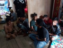 Geledah Satu Rumah Di Desa Sungai Buluh, HST, Polisi Amankan Tiga Tersangka Asyik Pesta Sabu