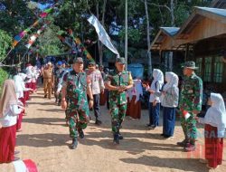 Waasev TMMD Ke Kandangan, Waasops Kasad : TMMD Ini Hakekatnya Adalah Mengatasi Kesulitan Rakyat