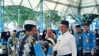 Pj Bupati Lepas Kafilah MTQ Nasional XXXV Tingkat Kalsel, Ini Pesannya