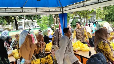 Stabilisasi Pasukan Pangan, Dinas Pertanian Tapin Gelar Pasar Murah