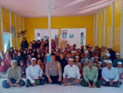 Hari Santri Nasional 2024, Bhabinkamtibmas Baulin Tapin Silaturahmi ke Madrasah Sirajul Islami