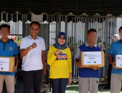 Rutan Rantau Meriahkan HBP Ke-61, BRI dan Inkopasindo Serahkan Hadiah Untuk WBP