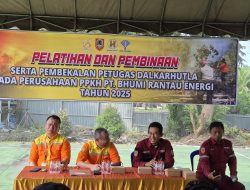 PT BRE Bekali Karyawan dan Warga Sekitar Pengetahuan Tanggap Karhutla