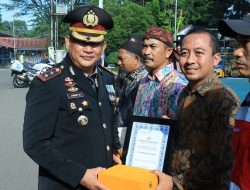 Dukung Ketahanan Pangan, PT Bhumi Rantau Energi Terima Penghargaan dari Polres Tapin