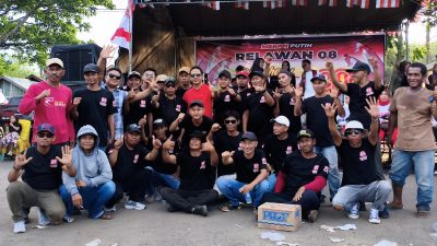 Relawan 08 dan Ketua DPRD Tapin Kompak Sukseskan Lomba HUT RI