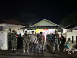 Sinergi TNI-Polri dan Banser Amankan Misa Natal di GKE Rantau