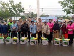 Polres Tapin Bagikan 2,5 Ton Beras untuk 1.500 Warga di Bulan Ramadan